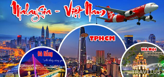 Thời gian bay từ Việt Nam sang Malaysia