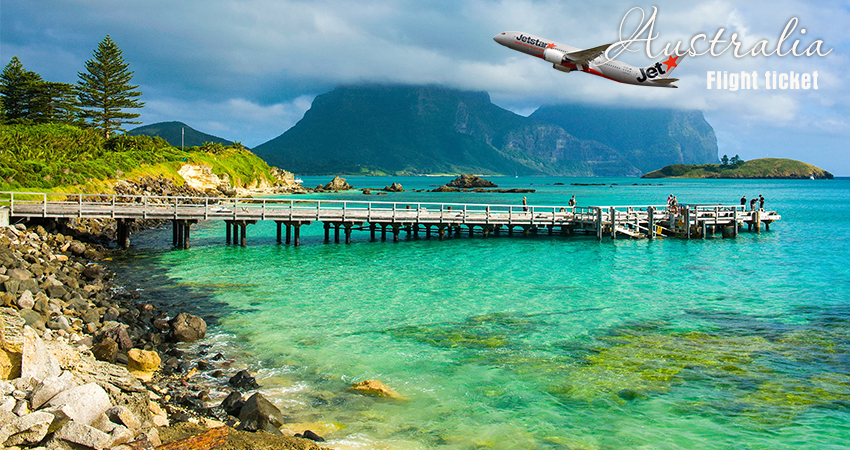 ve may bay di australia jestar