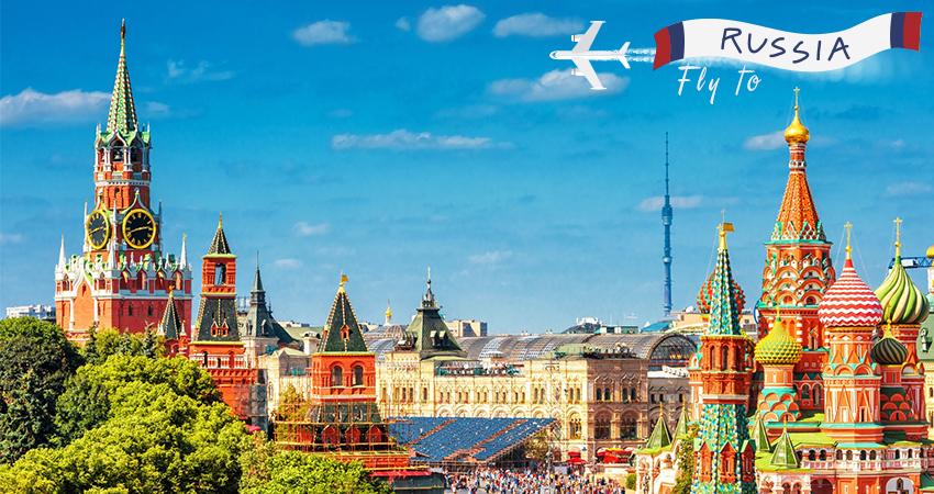 Dịch vụ Gửi hàng đi nước Nga (Russia) bằng máy bay giá rẻ